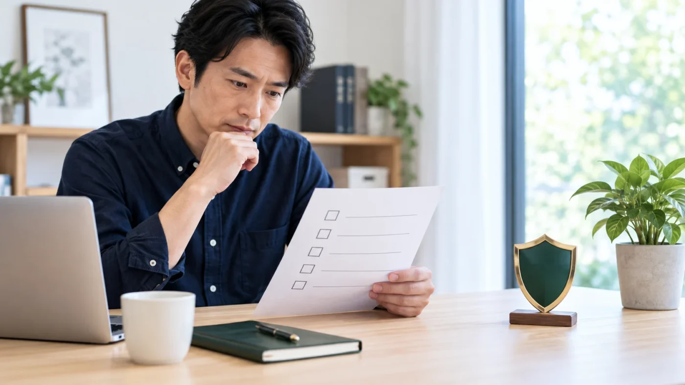 AI生成のイメージ写真。探偵への依頼を断られるのはなぜ?違法利用にならないための確認事項
**【抜粋】** 探偵業者は、調査結果が違法な行為に用いられることを知ったときは、その業務を行ってはならないとされています。契約前に求められる書面や業務上の規制について警察庁の資料をもとに整理し、依頼前に確認したい点をまとめました。
**【導入】**
探偵に相談したのに依頼を受けてもらえなかった、または契約前に目的を詳しく聞かれた、という場面があるかもしれません。その背景には、探偵業法で定められた書面の受領や業務の規制があります。この記事では、個別の依頼が受けられるかどうかを判断するのではなく、警察庁の資料に示されている仕組みを整理し、依頼前に自分で確認しておきたい点をまとめます。
## 契約前に「違法な行為に用いない旨」の書面を求められる
警察庁の「探偵業について」では、探偵業者は依頼者と契約を締結しようとするときに、調査結果を犯罪行為、違法な差別的取扱いその他の違法な行為のために用いない旨を示す書面の交付を、依頼者から受けなければならないと説明されています。
解釈運用基準では、この義務は依頼者ではなく探偵業者に課されたものとされています。また、「犯罪行為」は刑法に限らず刑罰法令に違反する行為をいい、例として配偶者暴力防止法に基づく保護命令に違反する行為が挙げられています。「違法な差別的取扱い」の例としては労働基準法で禁止されている労働条件の差別的取扱いが、「違法な行為」は刑事・民事を問わず違法と評価されるすべての行為をいうとされています。
## 違法な利用を「知ったとき」は業務を行えない
探偵業者は、調査結果が違法な行為のために用いられることを知ったときは、その探偵業務を行ってはならないとされています。解釈運用基準では、「知ったとき」には、従業者の報告などを通じて知った場合も含まれ、確定的に認識した場合のほか、そうした可能性を認識しつつ、そのように用いられても構わないと容認することも含まれるとされています。
基準では例として、家出した配偶者の所在の調査で、依頼者が保護命令を受けている可能性があると判明したときは、保護命令違反のために用いられるものでないことが明らかにならない限り、業務を行ってはならないとされています。契約前だけでなく、調査の途中でも業務が止まることがある、という点は知っておきたいところです。
## 探偵業務でも、他の法令の禁止・制限は変わらない
解釈運用基準では、探偵業法によって探偵業者に特別の権限が与えられるわけではないとされています。他の法令で禁止されている行為の例として、対象者を見張るために付近住民宅の敷地に許可なく入る行為や、電話を盗聴する行為が、制限されている行為の例として住民基本台帳の閲覧や個人データの第三者提供が挙げられています。
また、探偵業者は人の生活の平穏を害するなど個人の権利利益を侵害することがないようにしなければならないとされています。依頼したい内容がこうした行為を前提にしていないかは、相談の段階で事業者に確認してよい点です。
## 依頼前に自分で整理しておくこと
自分の依頼が受けられるかどうかの判断は、事業者が行うものです。依頼者としては、目的と結果の使い道を自分の言葉で説明できるように整理しておくと、相談が進めやすくなります。判断に迷う場合は、どの点が確認事項になっているのかを事業者に尋ねてみましょう。
**【確認表①】依頼前の自己整理メモ**
| 項目 | 自分のメモ |
|---|---|
| 調査で知りたいこと | |
| 知りたい理由 | |
| 結果を何に使う予定か | |
| 結果を誰に見せる予定か | |
| 自分と調査対象の関係 | |
| 事業者に伝えておくべき事情 | |
**【確認表②】事業者への質問**
| 質問 | 回答メモ |
|---|---|
| 違法な行為に用いない旨の書面は、どの書式で、いつ提出するか | |
| 書面の内容で分からない言葉の意味 | |
| 依頼内容のうち、確認が必要とされている点はどこか | |
| 想定している調査方法は何か | |
| 調査の途中で業務を止める場合、どのような連絡があるか | |
| 途中で止まった場合の料金・資料の扱いは書面のどこにあるか | |
**【まとめ】**
探偵業者は、違法な行為に用いない旨の書面を依頼者から受け取り、違法な利用を知ったときは業務を行わないことが求められています。依頼が受けられるかどうかの判断は事業者が行うものですが、目的や使い道を整理し、確認が必要な点を質問しておくことで、相談をスムーズに進めやすくなります。
**【参考】** 警察庁「探偵業について」/解釈運用基準 第6 探偵業務の実施の原則、第7 書面の交付を受ける義務、第9 探偵業務の実施に関する規制
---に関する確認作業を表現した画像。実在の人物・事務所ではありません。